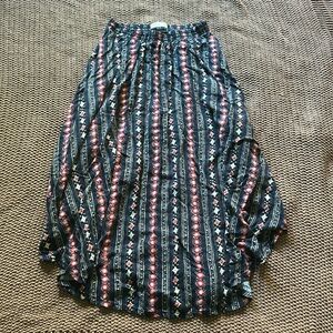 Bohemian Patterned Skirt